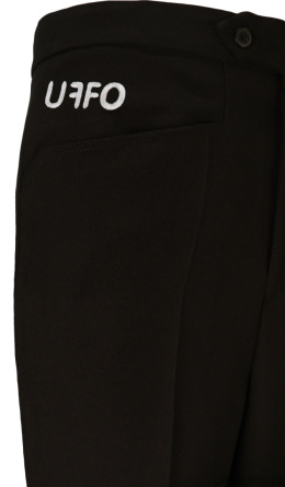 Damskie spodnie sędziowskie z niskim stanem (z szarym logo producenta)