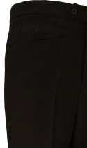 Damskie spodnie sędziowskie z wysokim stanem (z czarnym logo producenta)