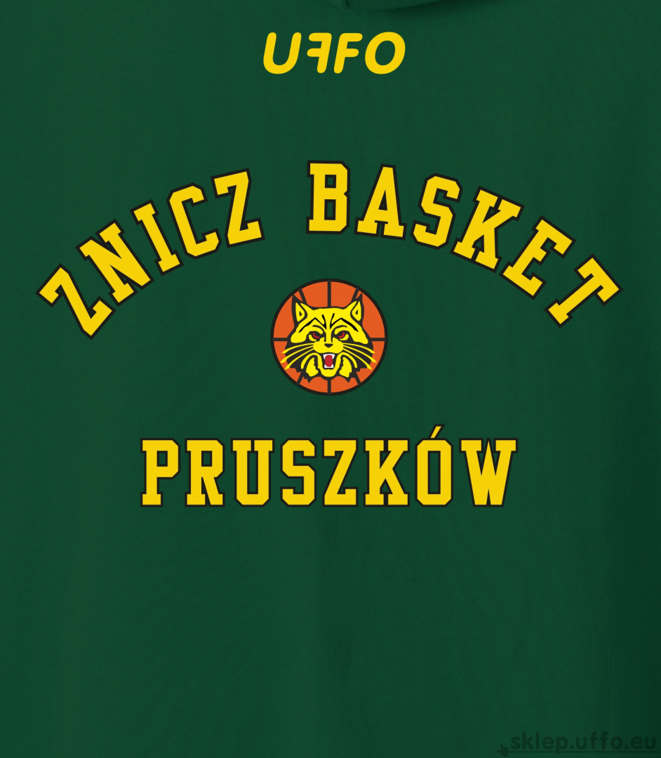 bluza z kapturem Znicz Basket Pruszków
